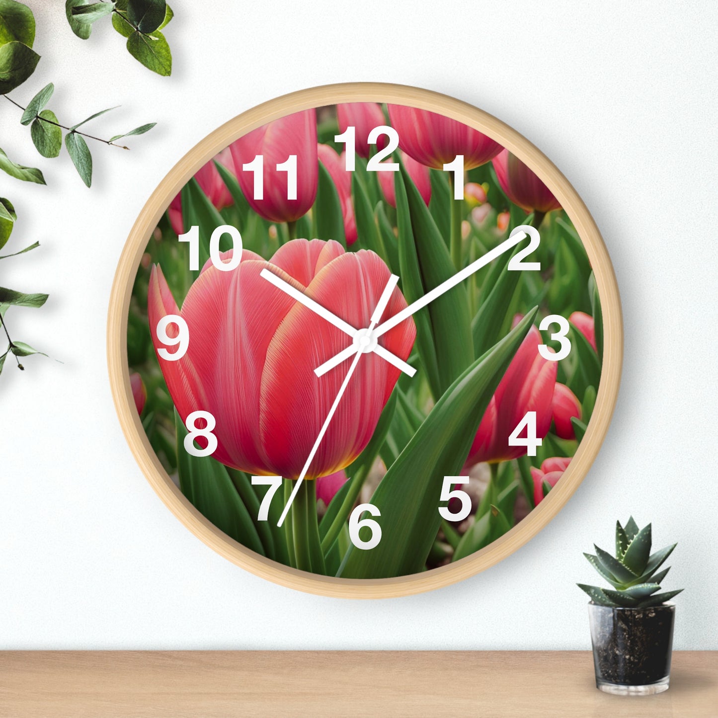 Tulips Wall Clock (SP Photography Collection)