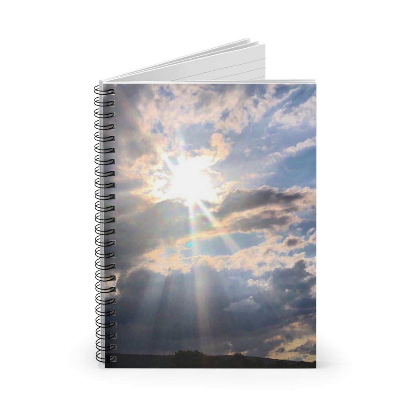 See the light Spiral Notebook (Custom Creations By Catelyn)