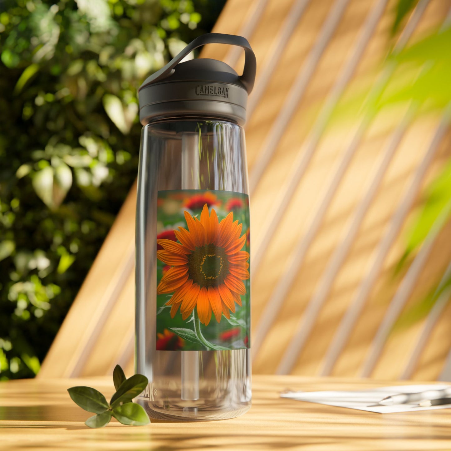 Orange Sunflower CamelBak Eddy®  Water Bottle, 25oz (SP Photography Collection)