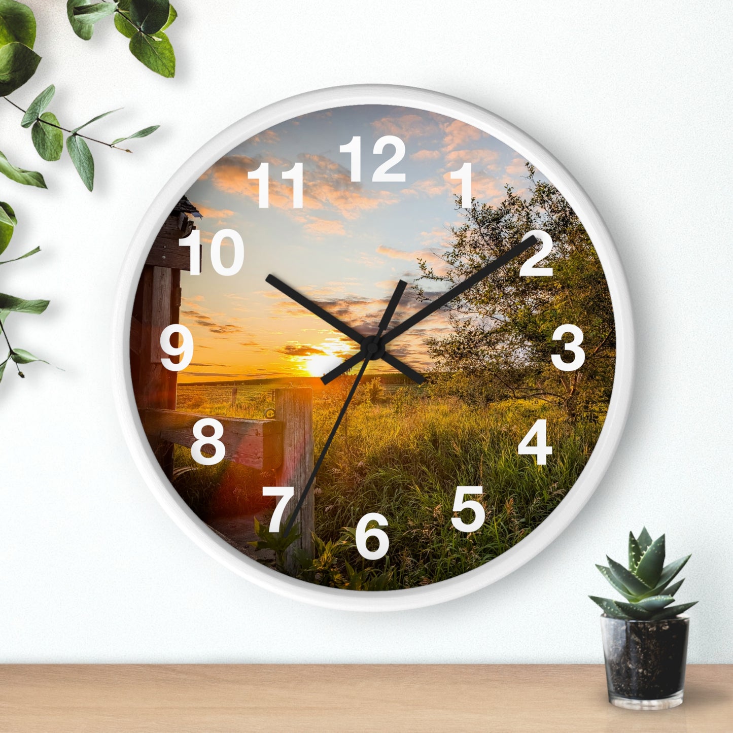 Fence Clock (SP Photography Collection)