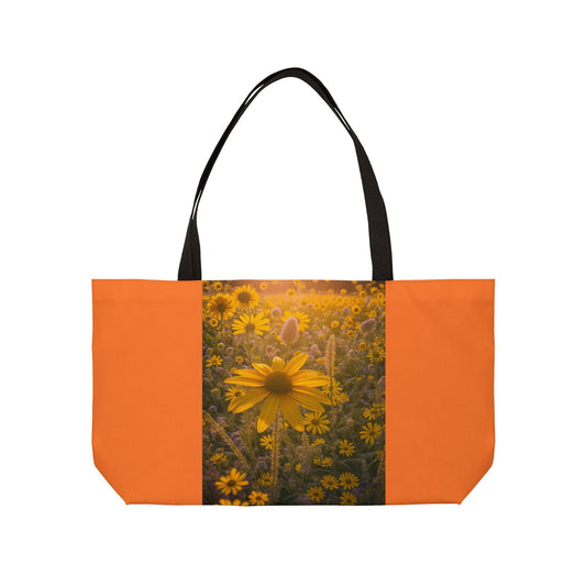 Narrow leaf Weekender Tote Bag (SP Photography Collection) ORANGE