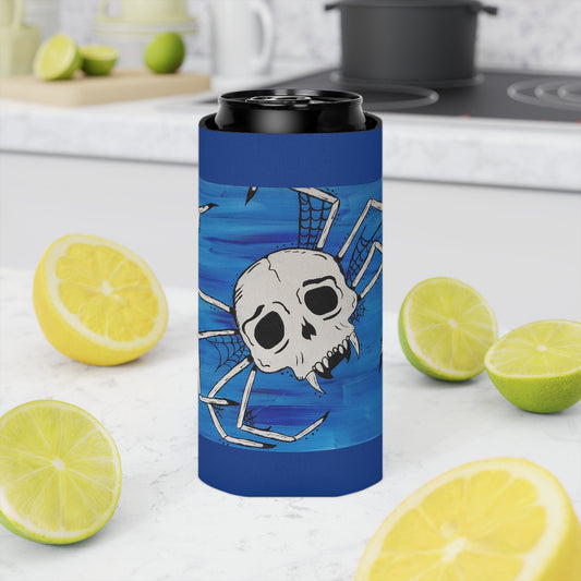 Mikey Slim Can Cooler Sleeve (Peculiar Paintings Collection) BLUE