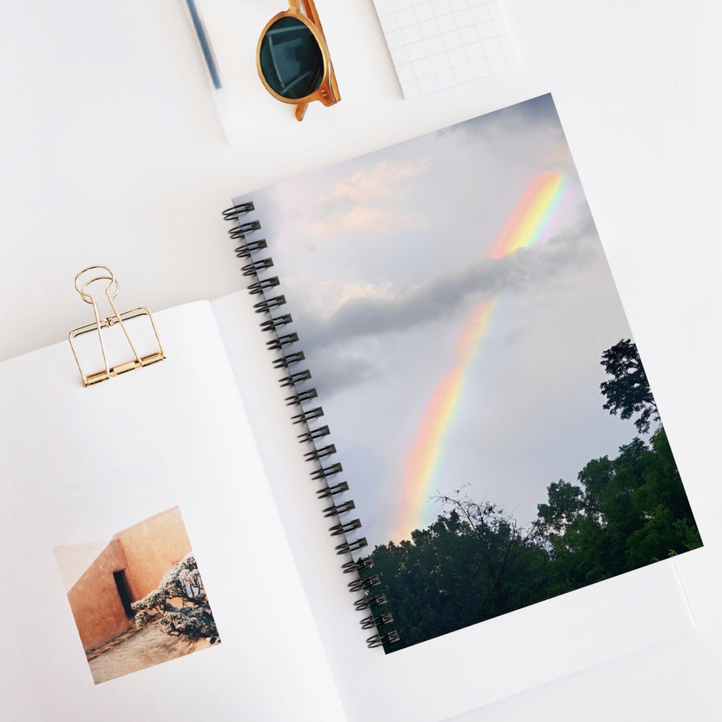 Rainbow Spiral Notebook (Enchanted Exposures By Tammy Lyne)