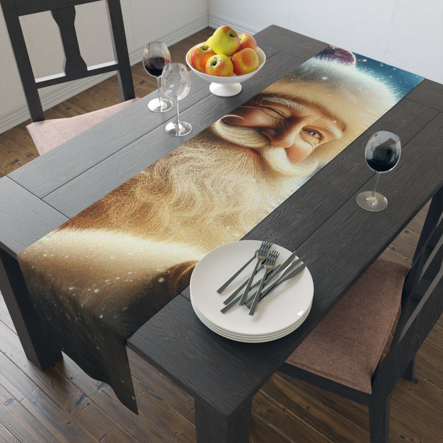 Santa Magic Table Runner (ai B & J Collections)