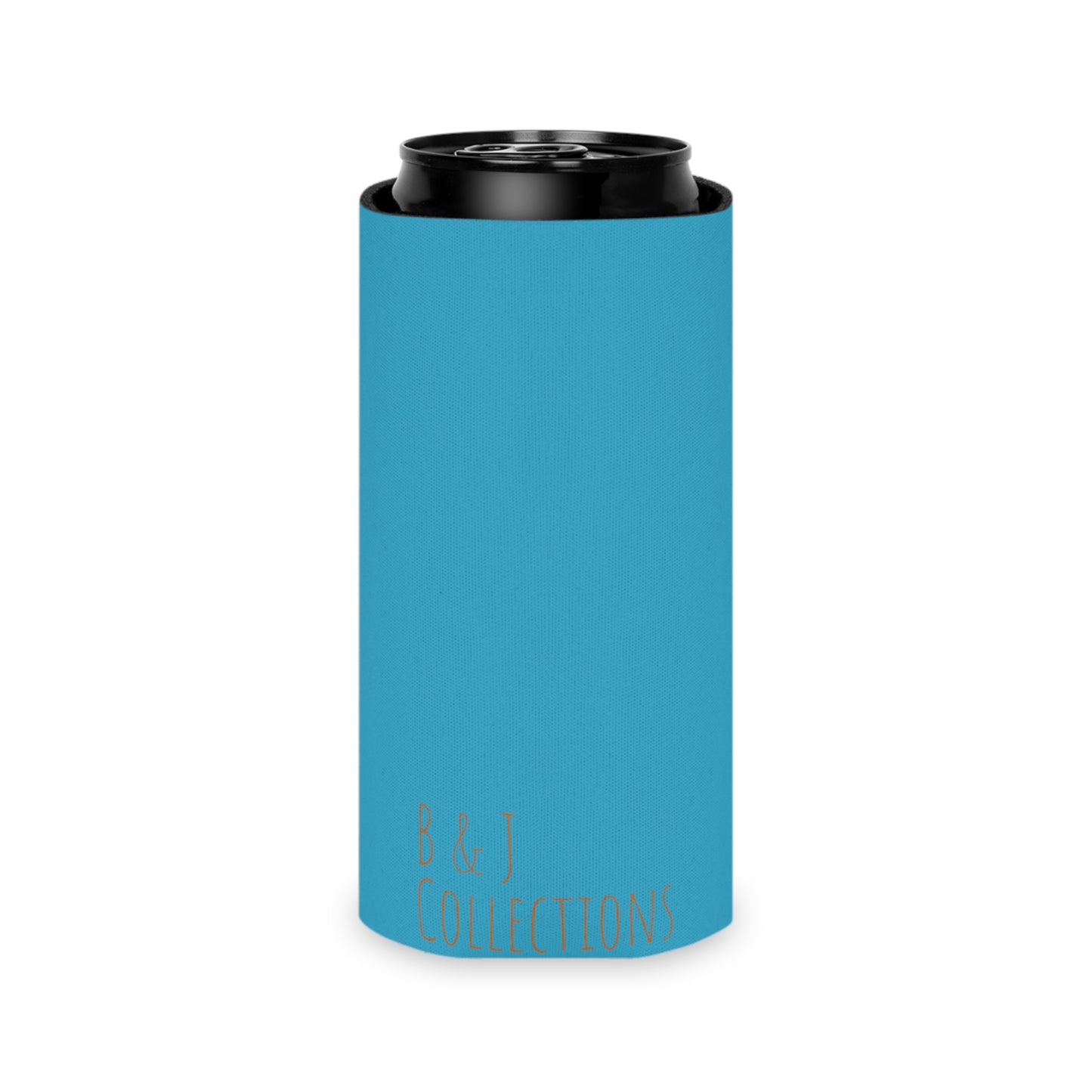 Magical Mushroom Slim Can Cooler Sleeve (Brookson Collection) BLUE