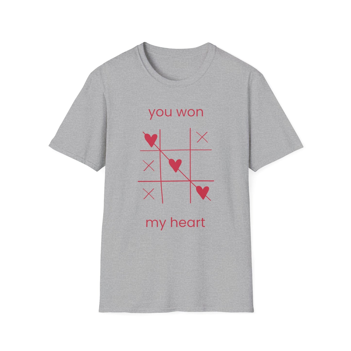 Won Heart Unisex Soft-style T-Shirt (B & J Collections)