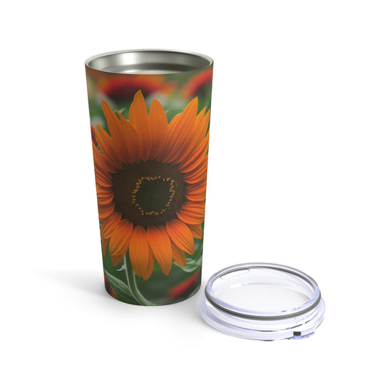 Orange Sunflower Tumbler 20oz (SP Photography Collection)