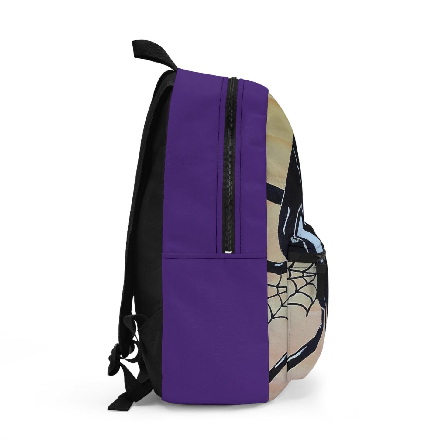 Spike Backpack (Peculiar Paintings Collection) PURPLE