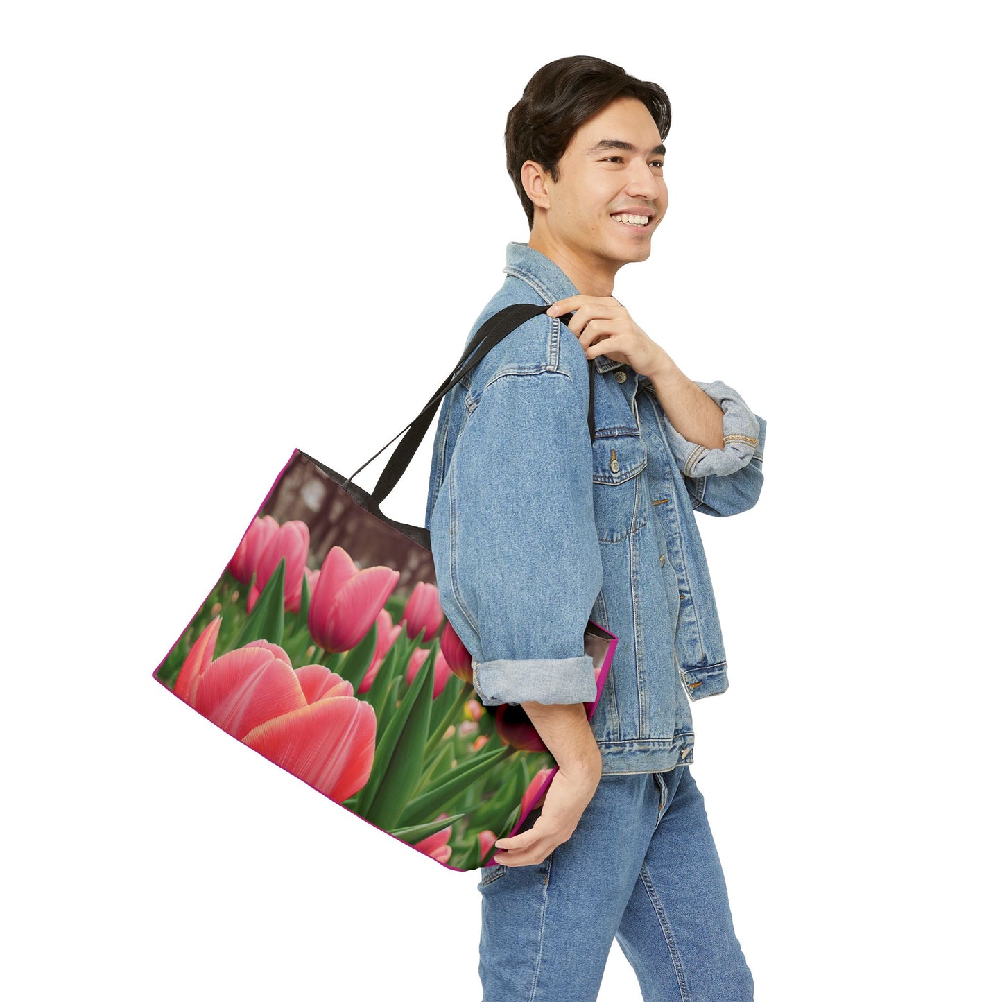 Tulips Weekender Tote Bag (SP Photography Collection) PINK