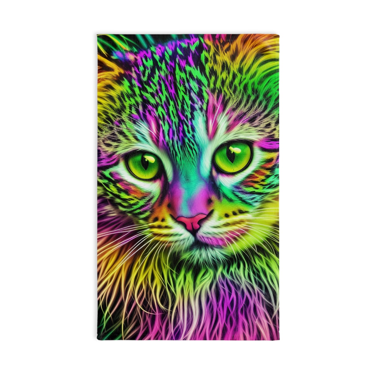 Colorful Kitty Hand Towel (SP Photography Collection)