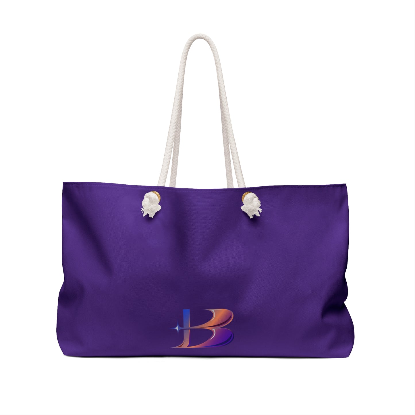 Purple Flower Weekender Bag (Brookson Collection) PURPLE