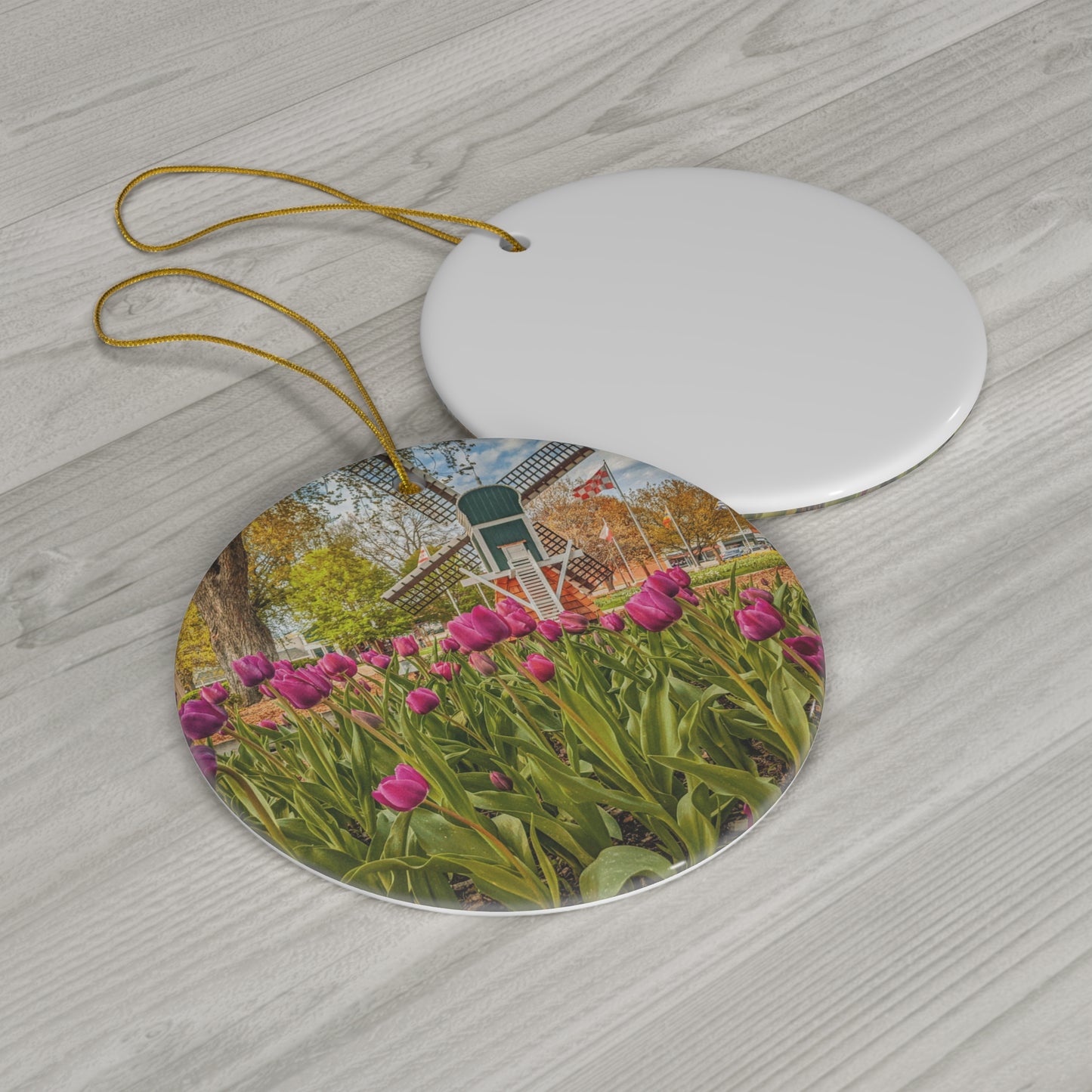 Windmill Tulip Ceramic Ornament (SP Photography Collection)