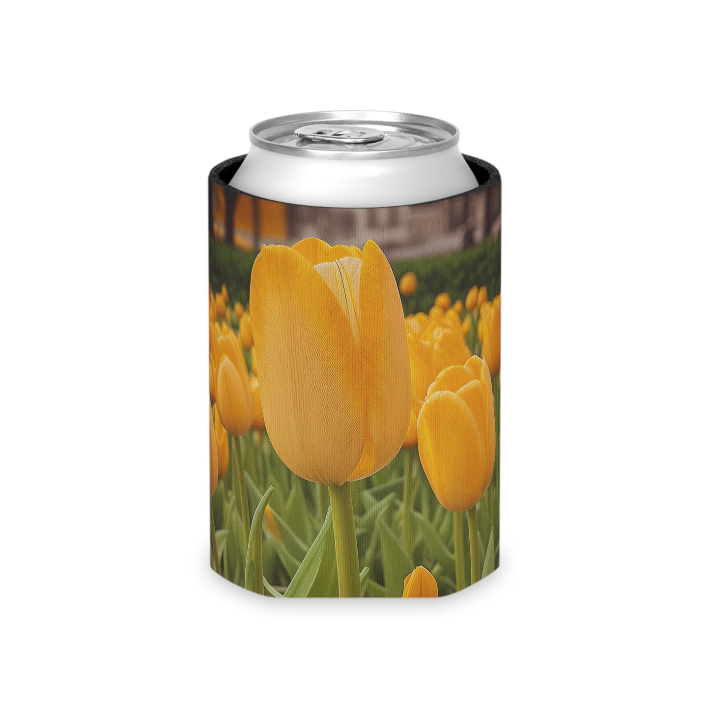 Yellow Tulip Can Regular Cooler Sleeve (SP Photography Collection) YELLOW