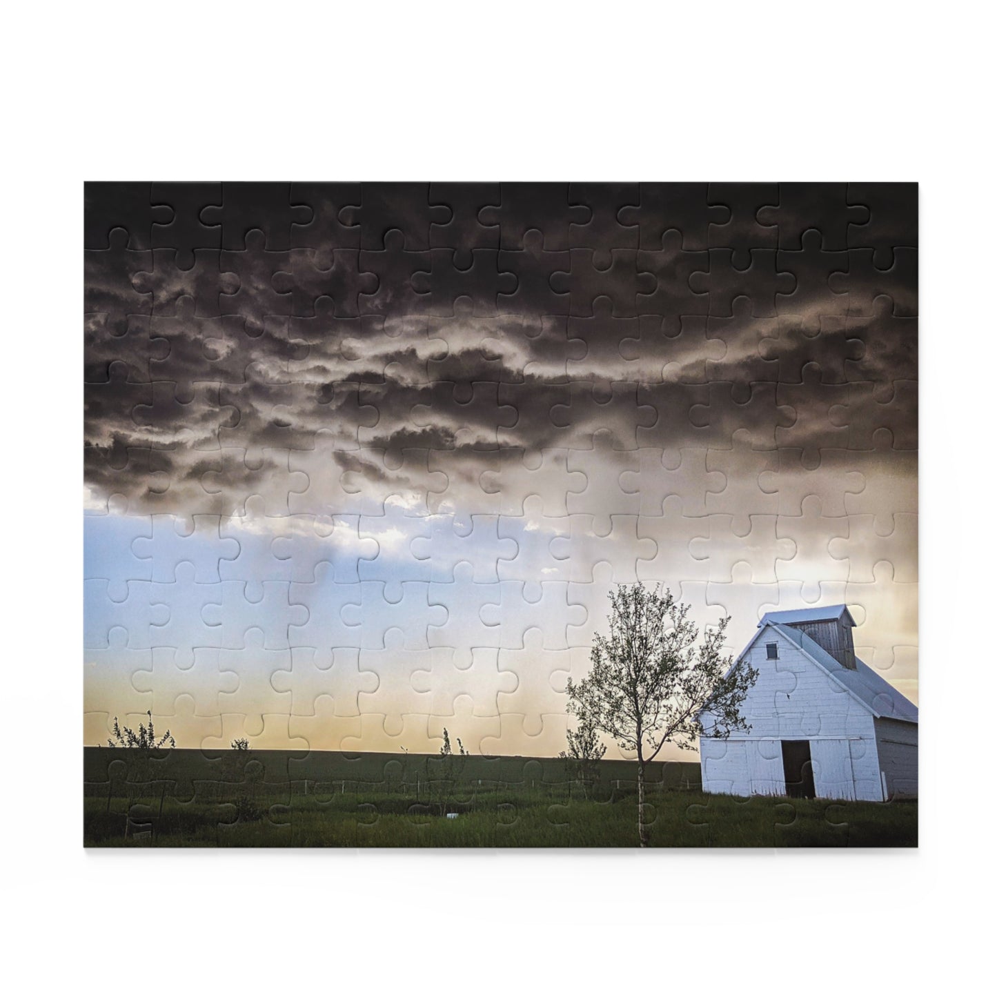 Cloudy Barn Puzzle (SP Photography Collection) (120, 252, 500-Piece)