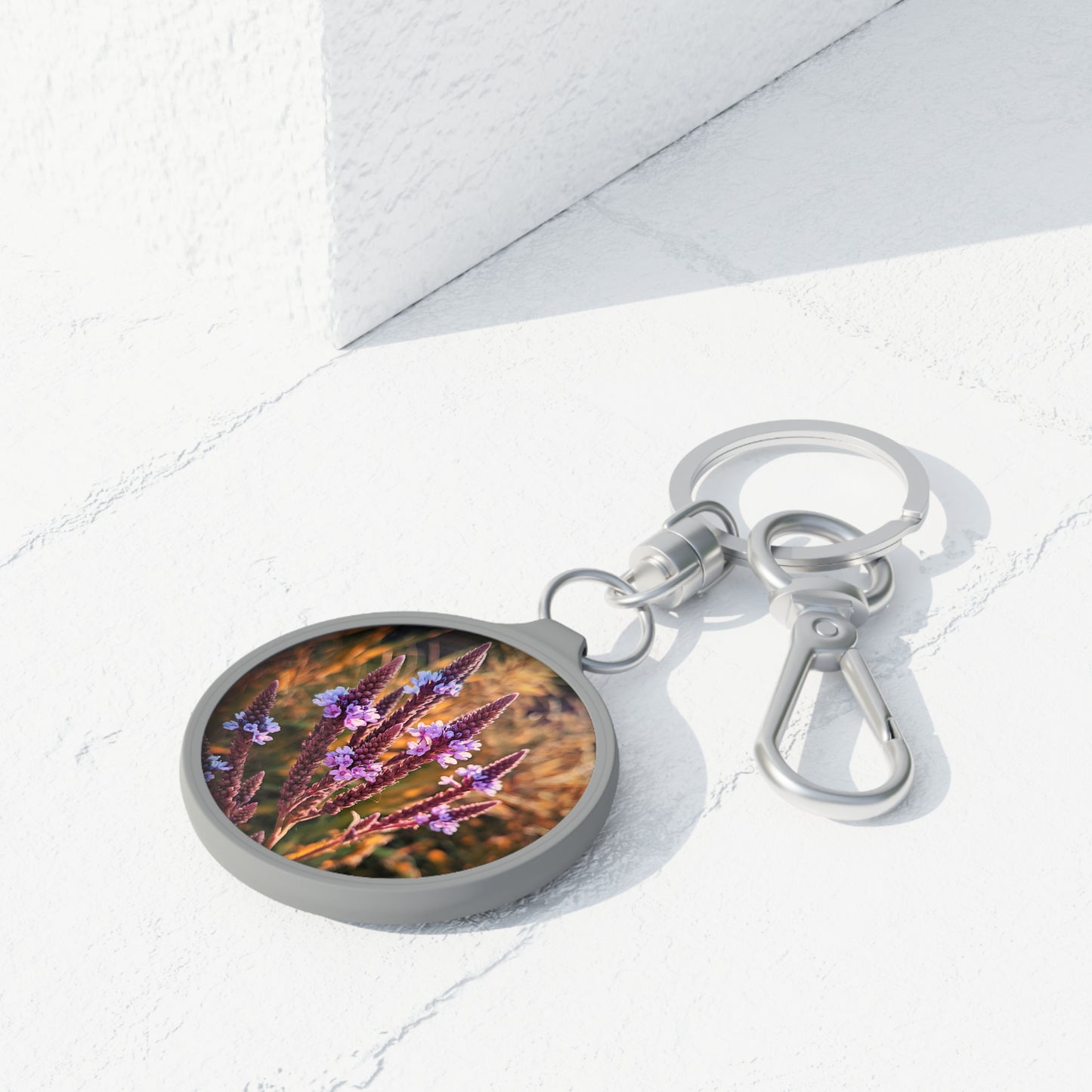 Purple Fields Key Ring (SP Photography Collection)