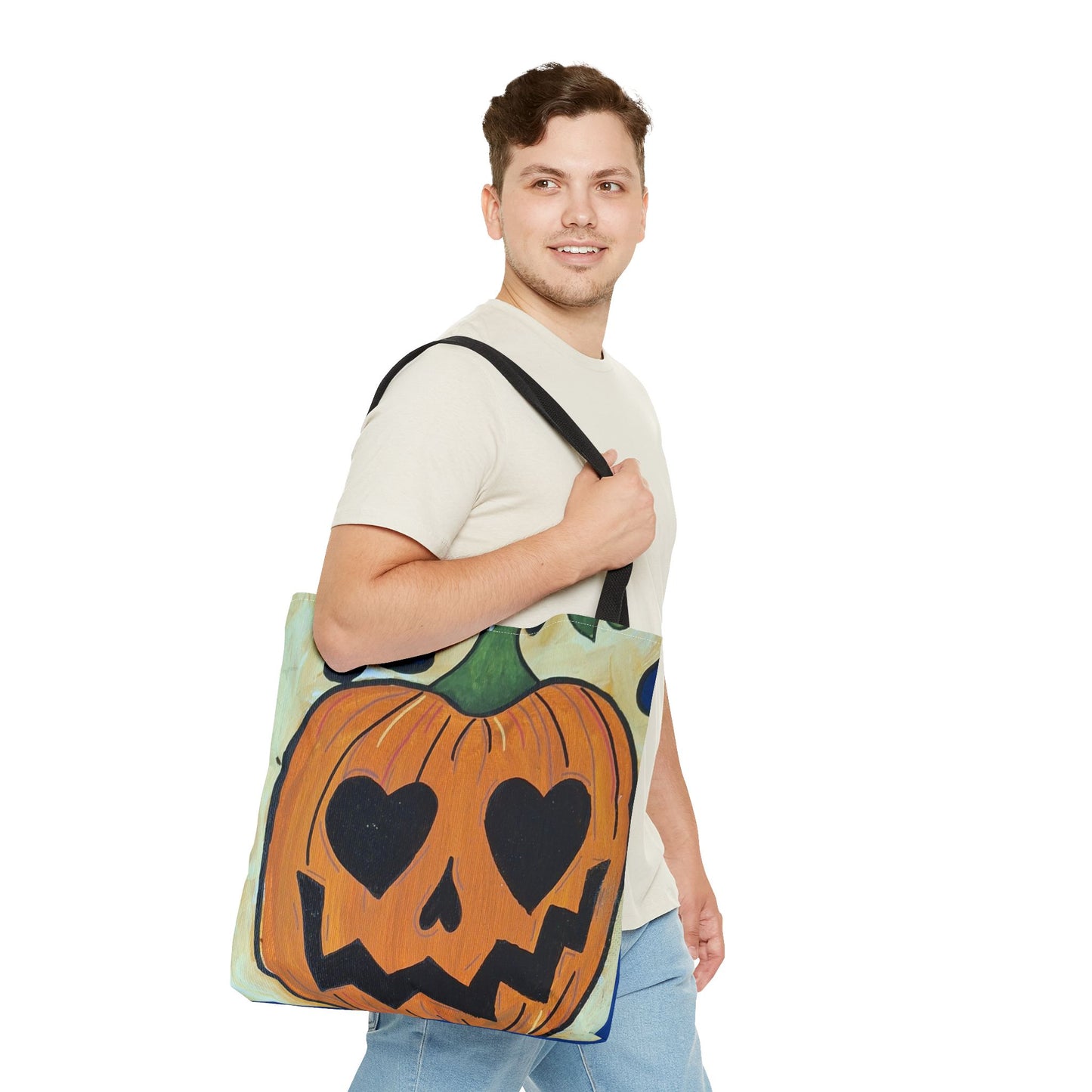 Pumpkin Tote Bag (Seasonal Collection) NAVY