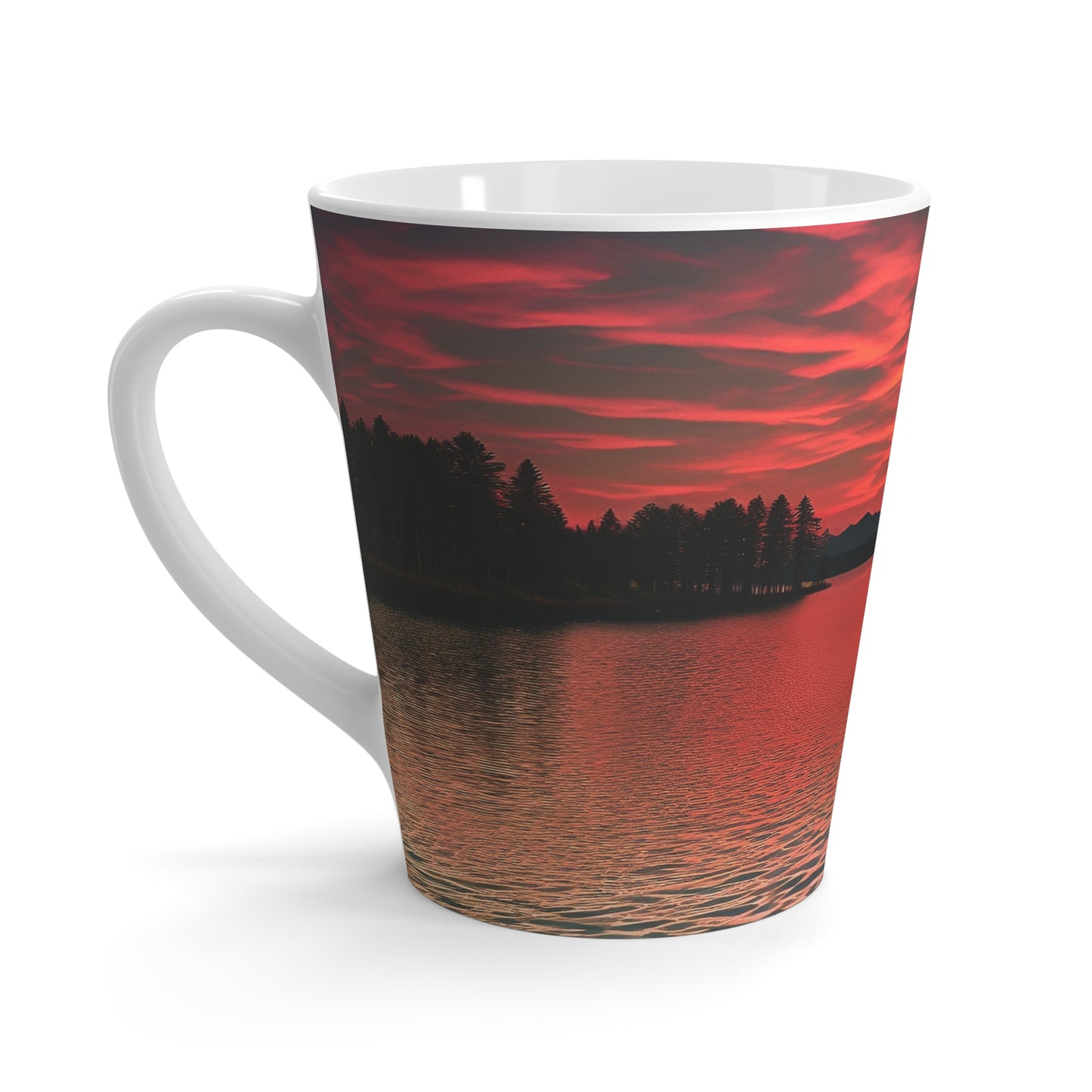 Red Sky Latte Mug (SP Photography Collection)