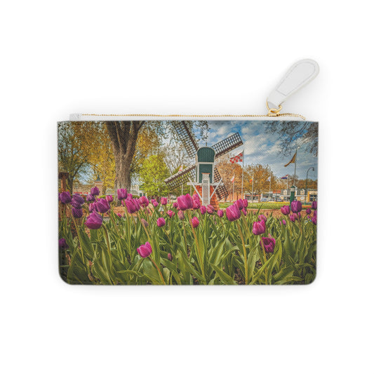 Windmill Tulip Mini Clutch Bag(SP Photography Collection) BLACK