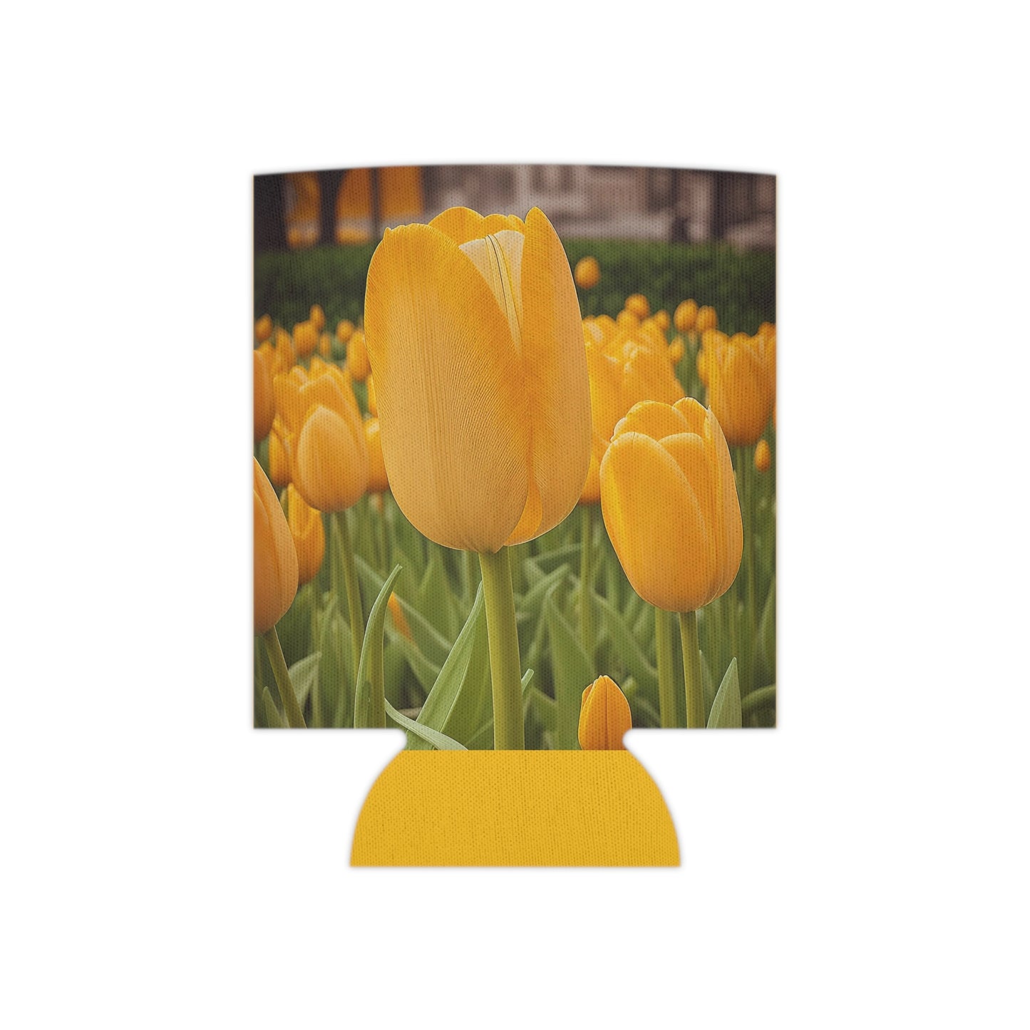 Yellow Tulip Can Regular Cooler Sleeve (SP Photography Collection) YELLOW