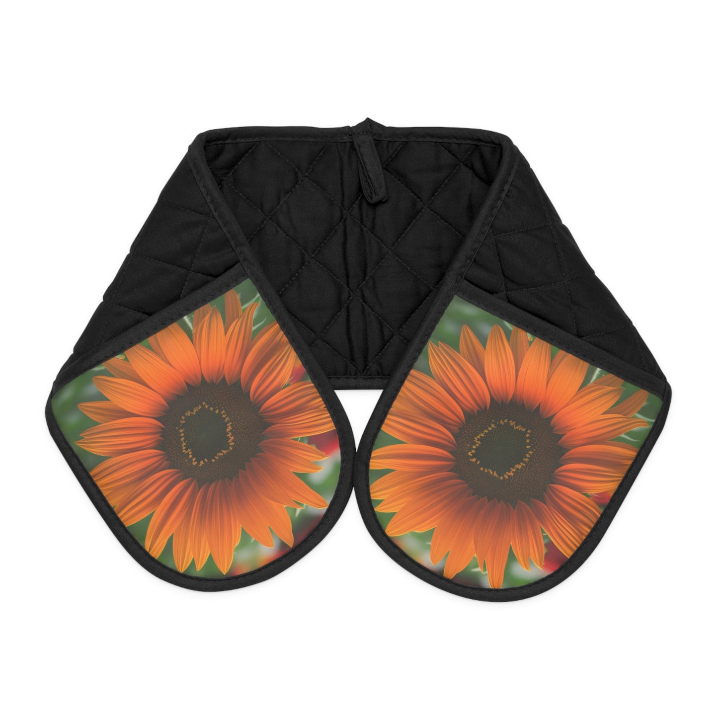 Orange Sunflower Oven Mitts (SP Photography Collection)