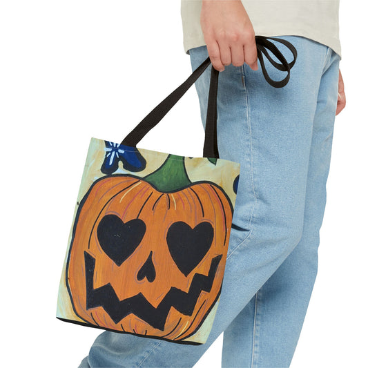 Pumpkin Tote Bag (Seasonal Collection) BLACK