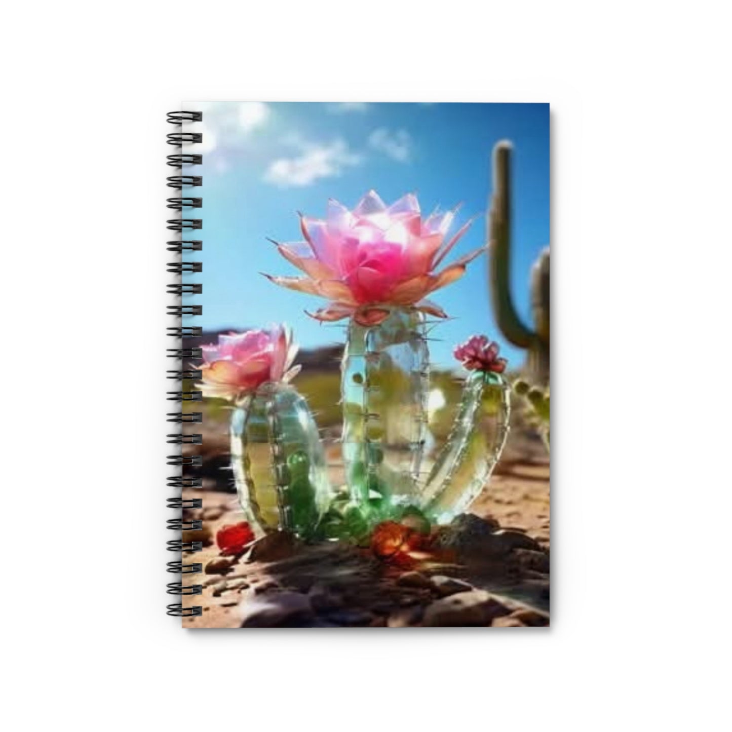 Cactus Spiral Notebook - Ruled Line (aiB & J Collections)