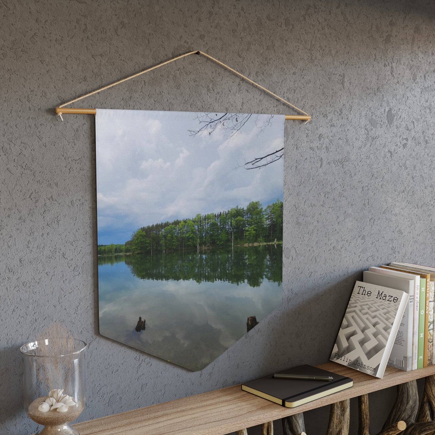 Peaceful Lake Pennant (Savor The Moment Collection)