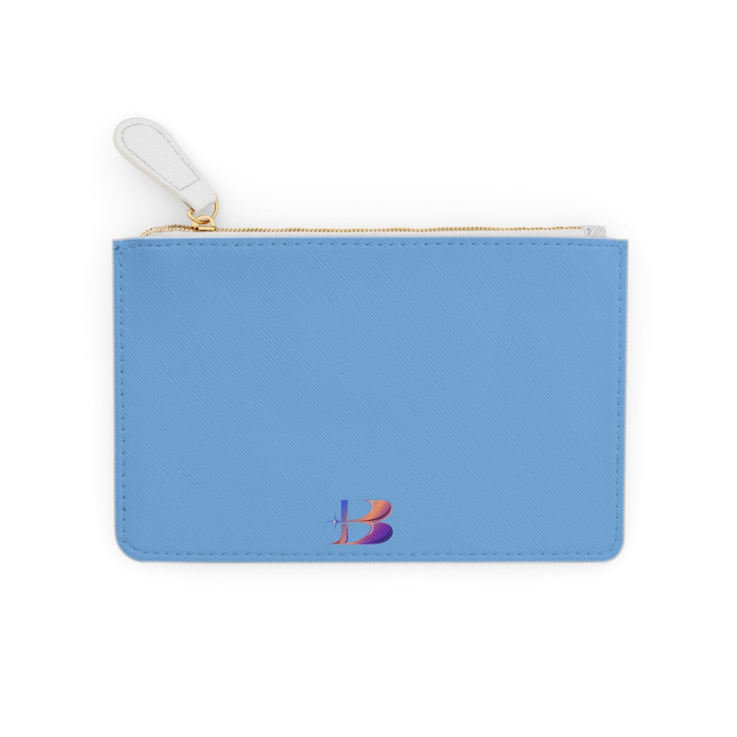 Bumble Bee Sunflower Mini Clutch Bag (Enchanted Exposures By Tammy Lyne Collection) BLUE