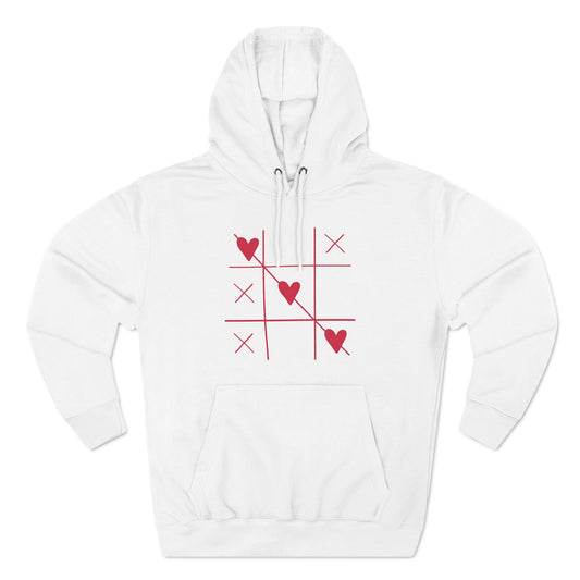 Won Heart Panel Fleece Hoodie ( B & J Collections)