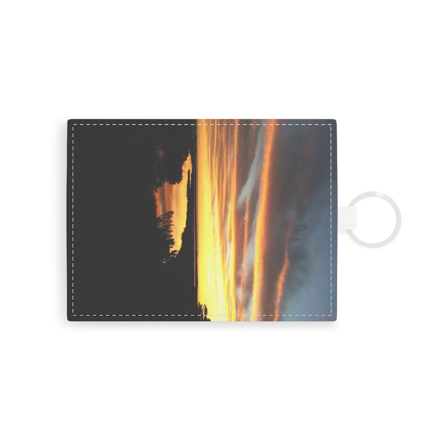 Mystic Sky Leather Card Holder (Enchanted Exposures By Tammy Lyne)