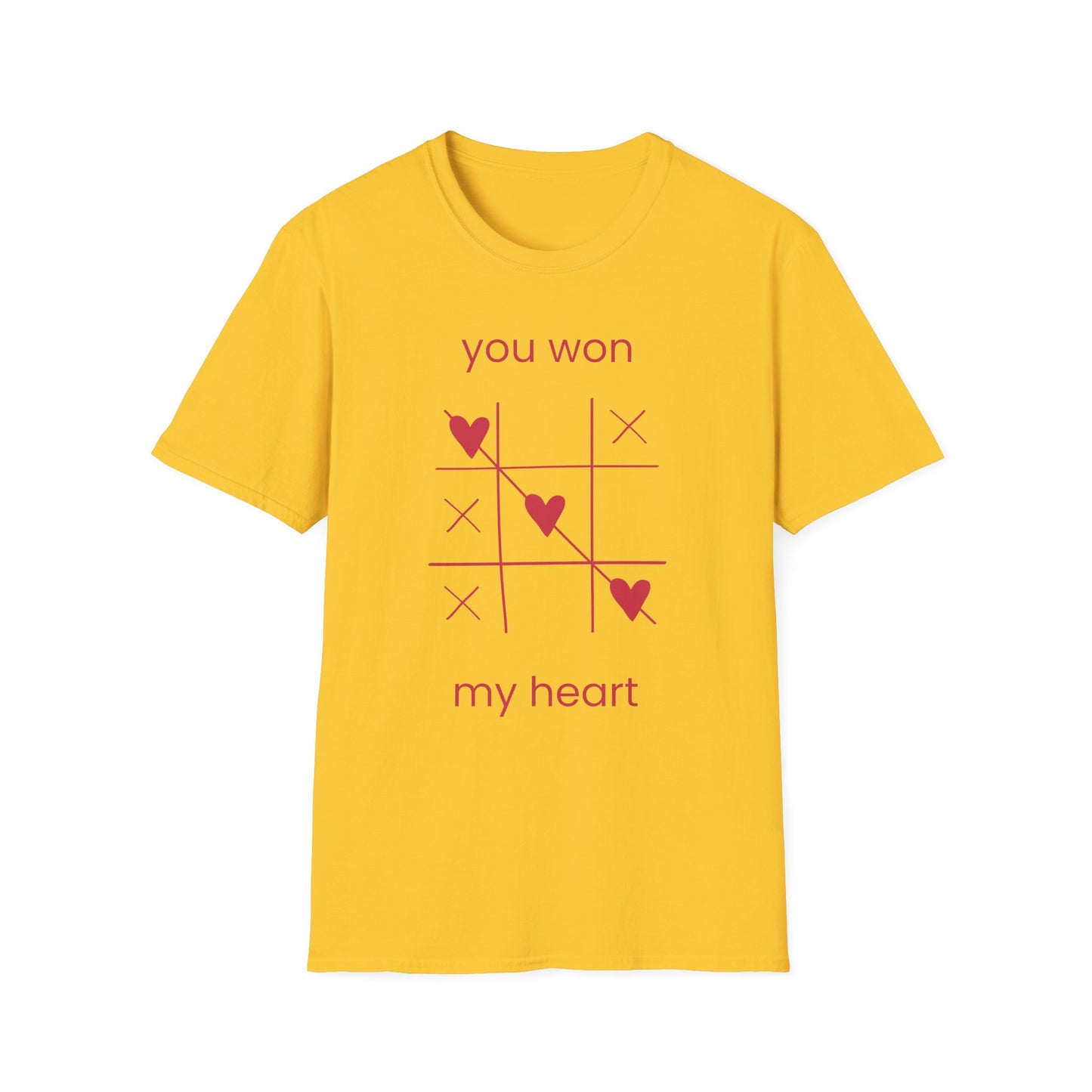 Won Heart Unisex Soft-style T-Shirt (B & J Collections)