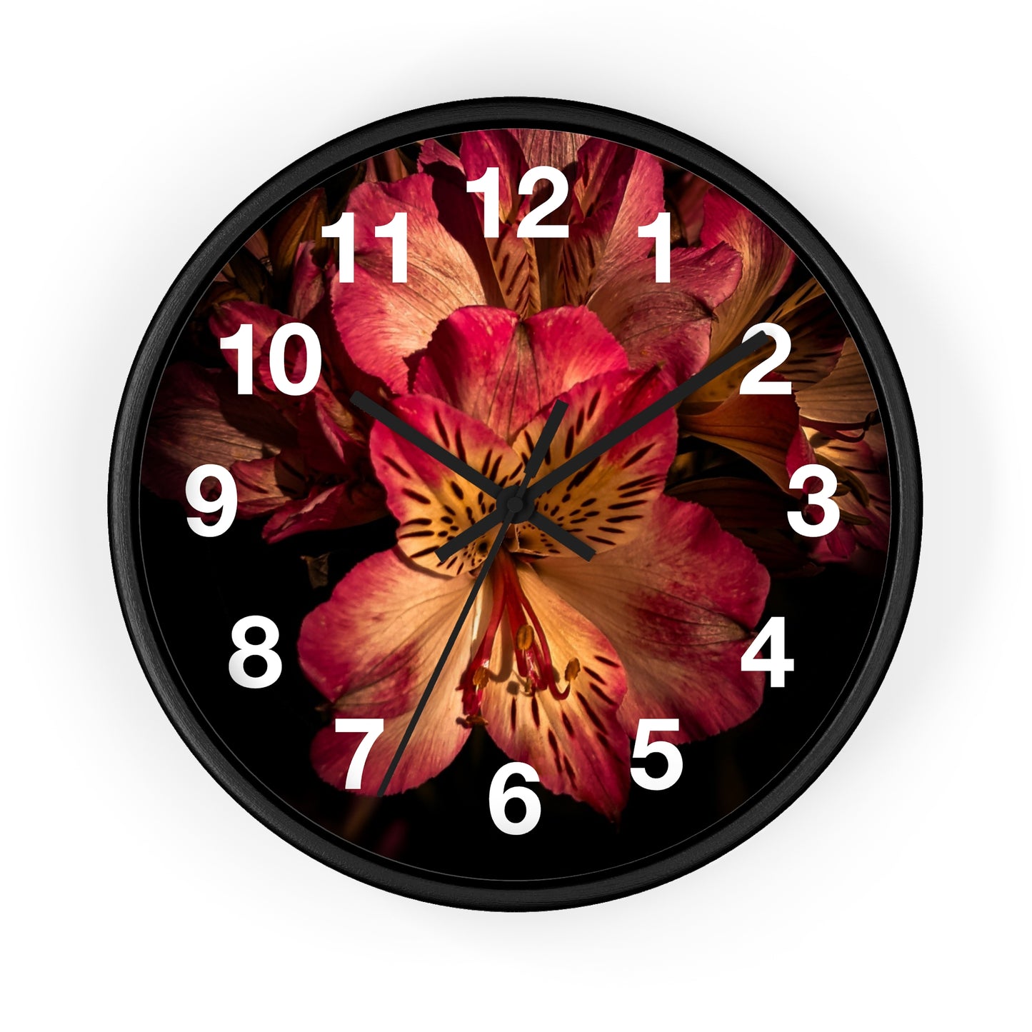 Pink Lily Clock (SP Photography Collection)