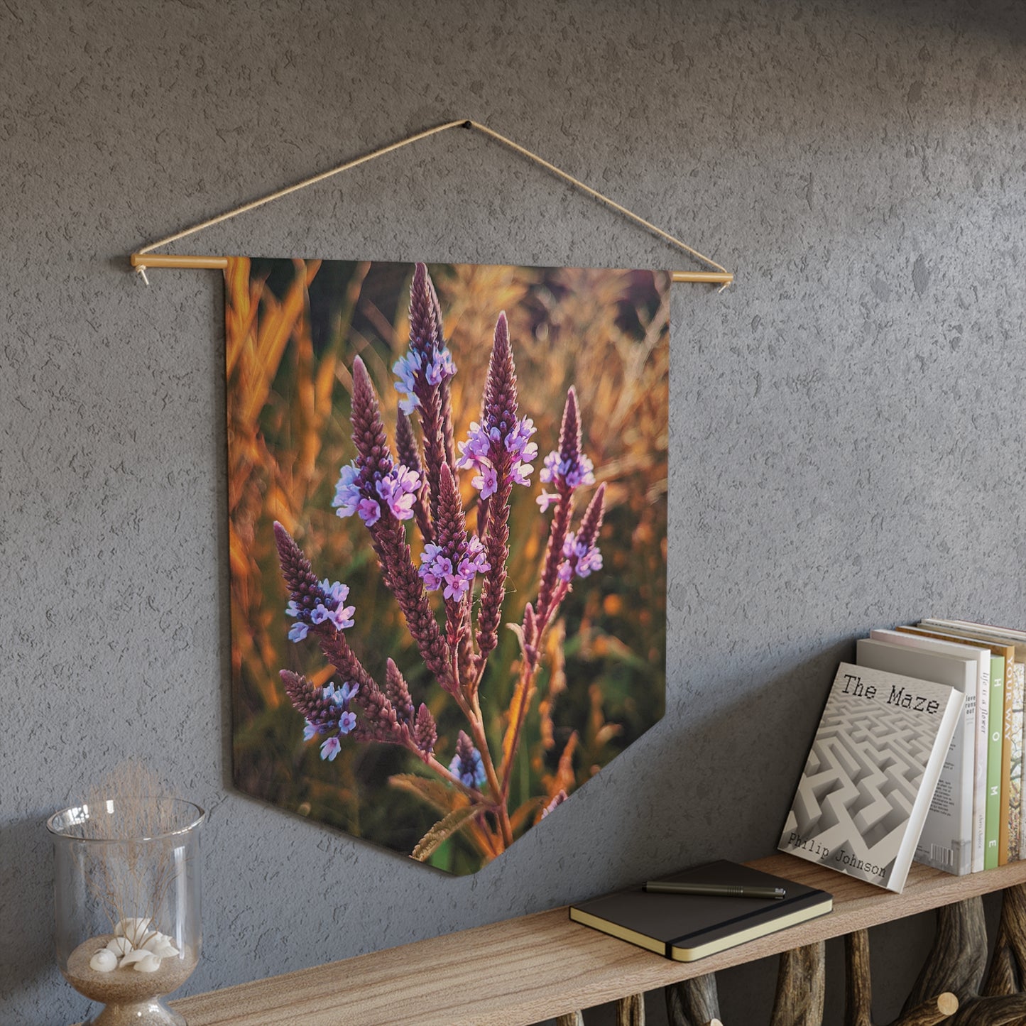 Purple Field Pennant (SP Photography Collection)