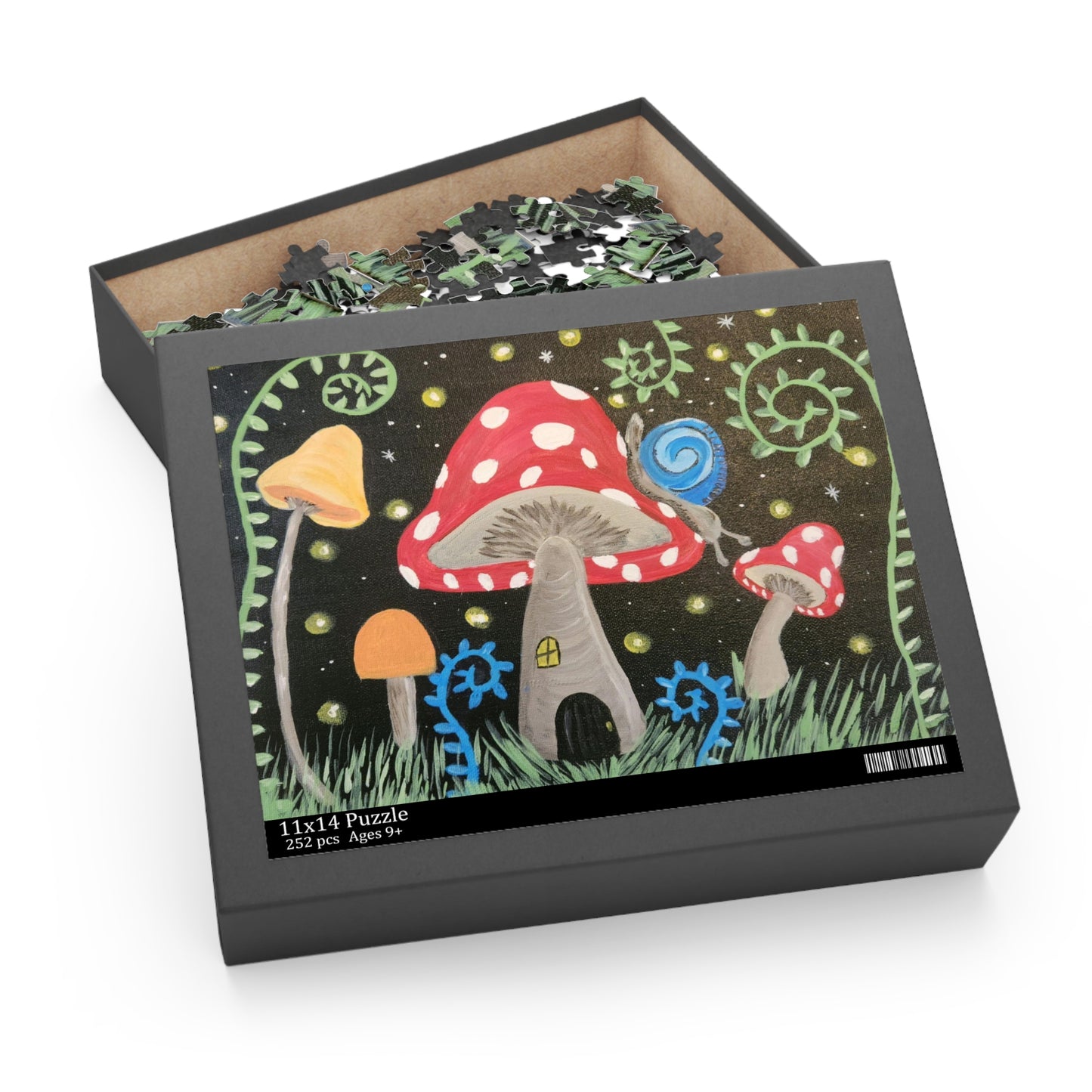 Magical Mushrooms Puzzle (Brookson Collection 120, 252, 500-Piece)