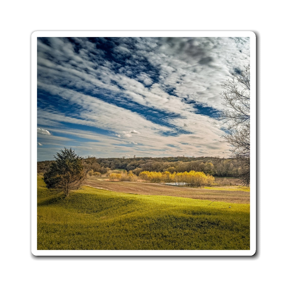 Rolling Clouds Magnet (SP Photography Collection)