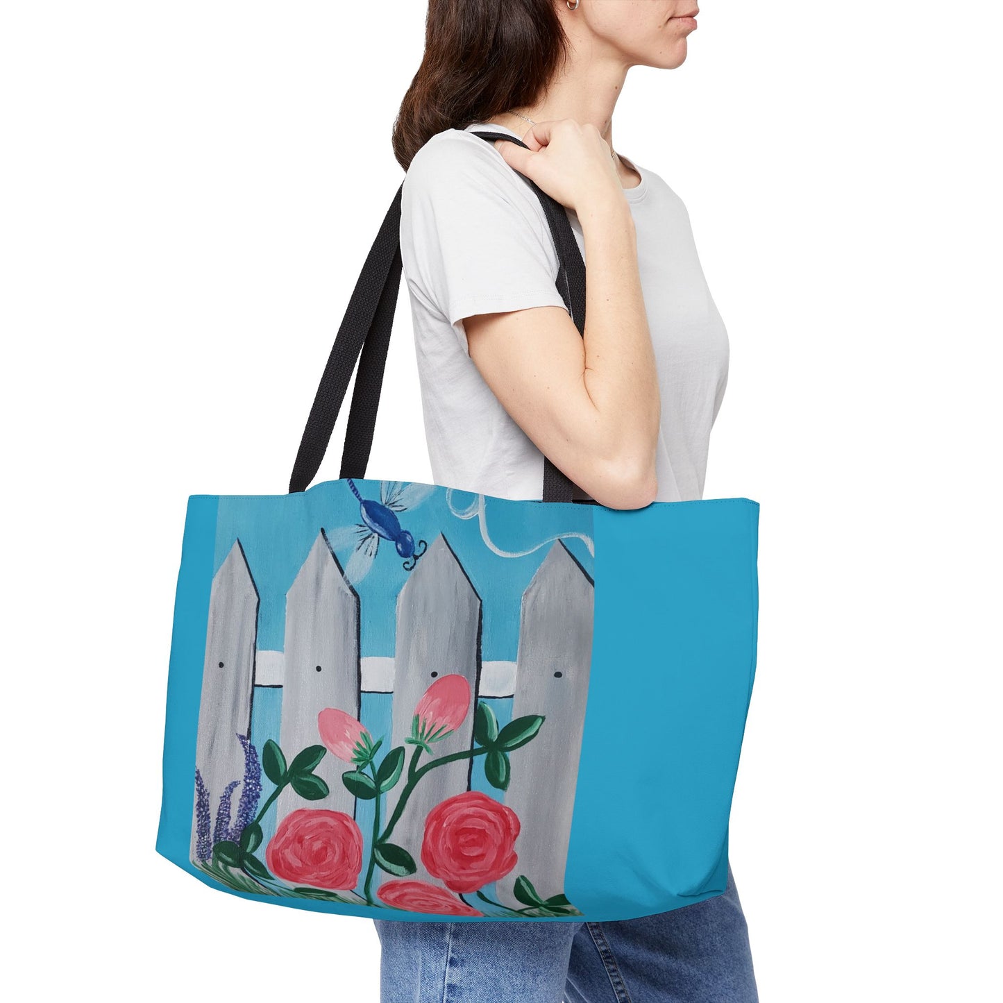 Spring is in the air Weekender Tote Bag (Brookson Collection) BLUE