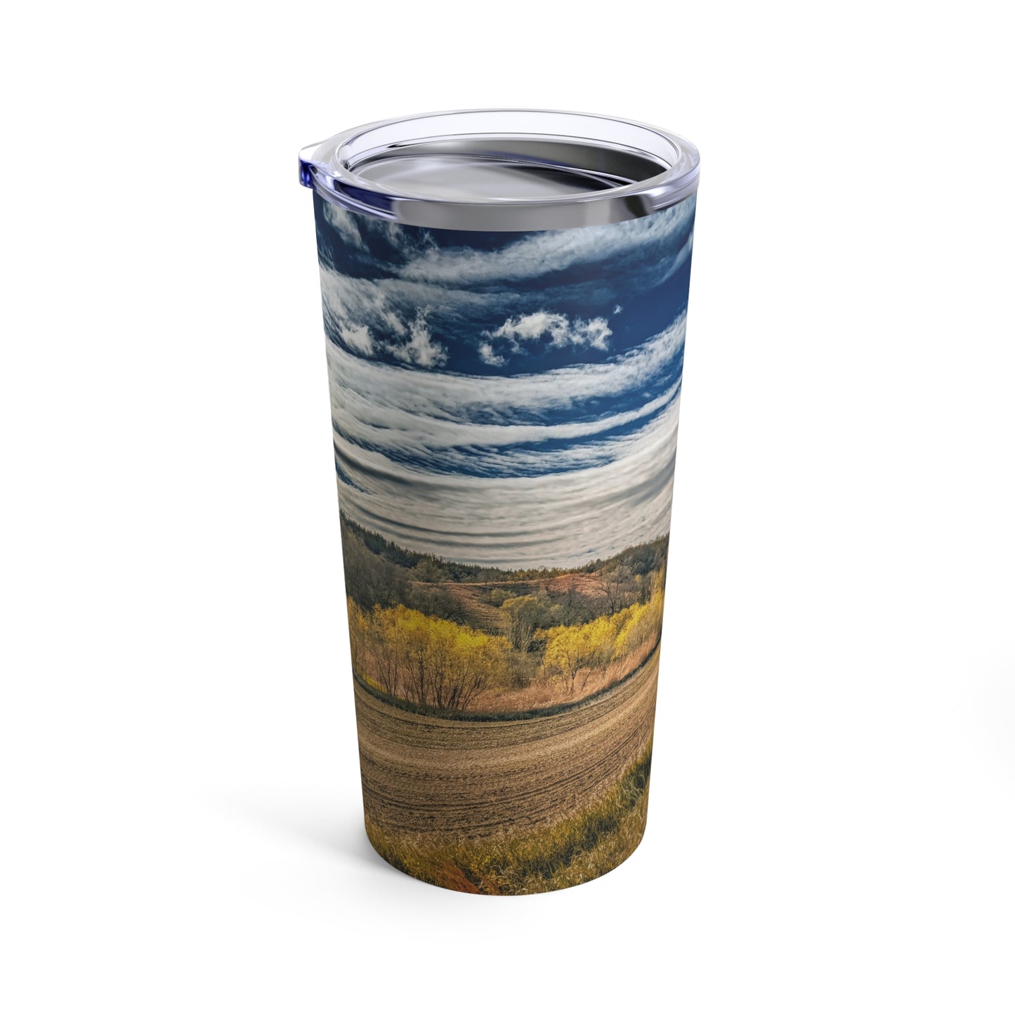 Dirt Road Tumbler 20oz (SP Photography Collection) BROWN