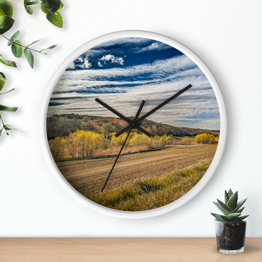 Dirt Road Wall Clock (SP Photography Collection)