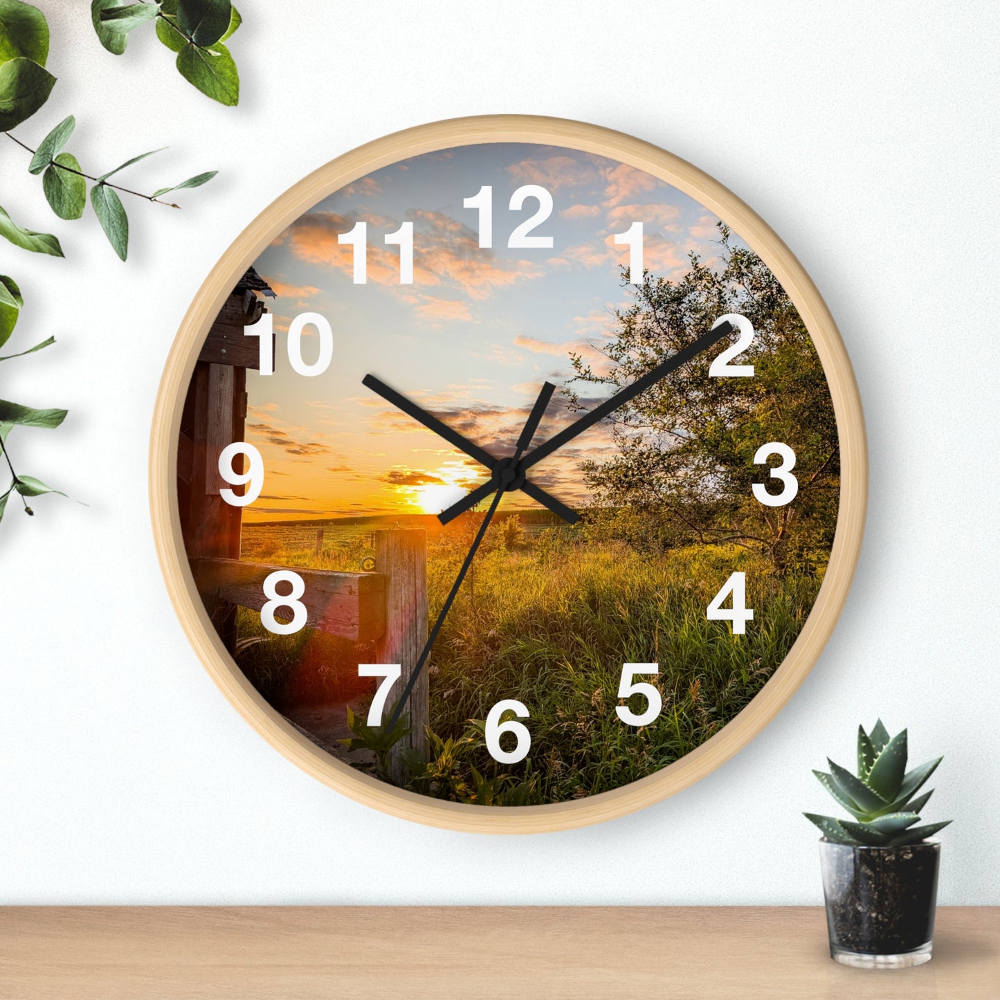 Fence Clock (SP Photography Collection)