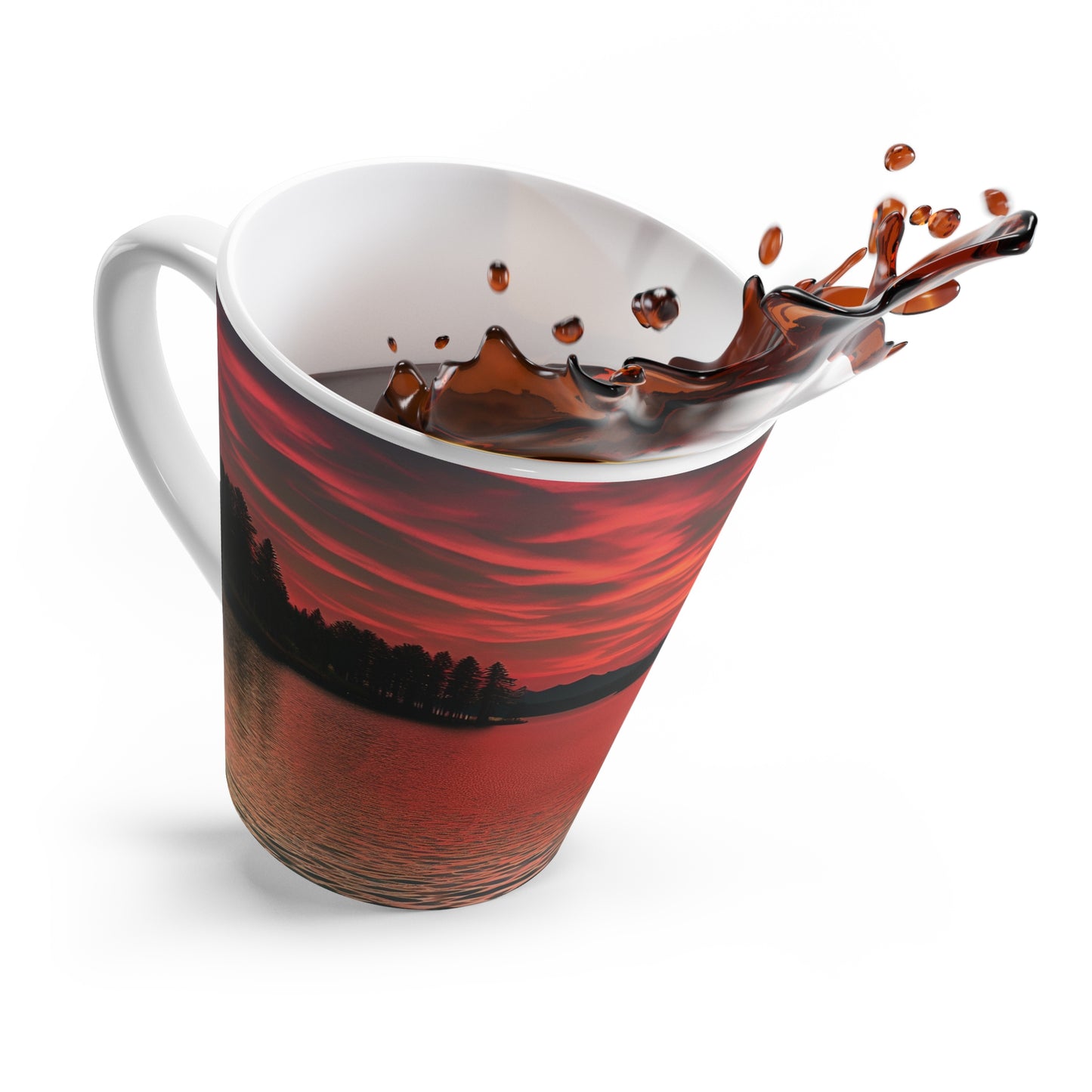 Red Sky Latte Mug (SP Photography Collection)