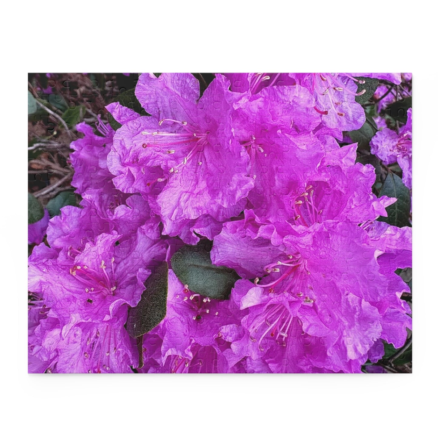 Pink Flower Puzzle (120, 252, 500-Piece) (Custom Creations By Catelyn)