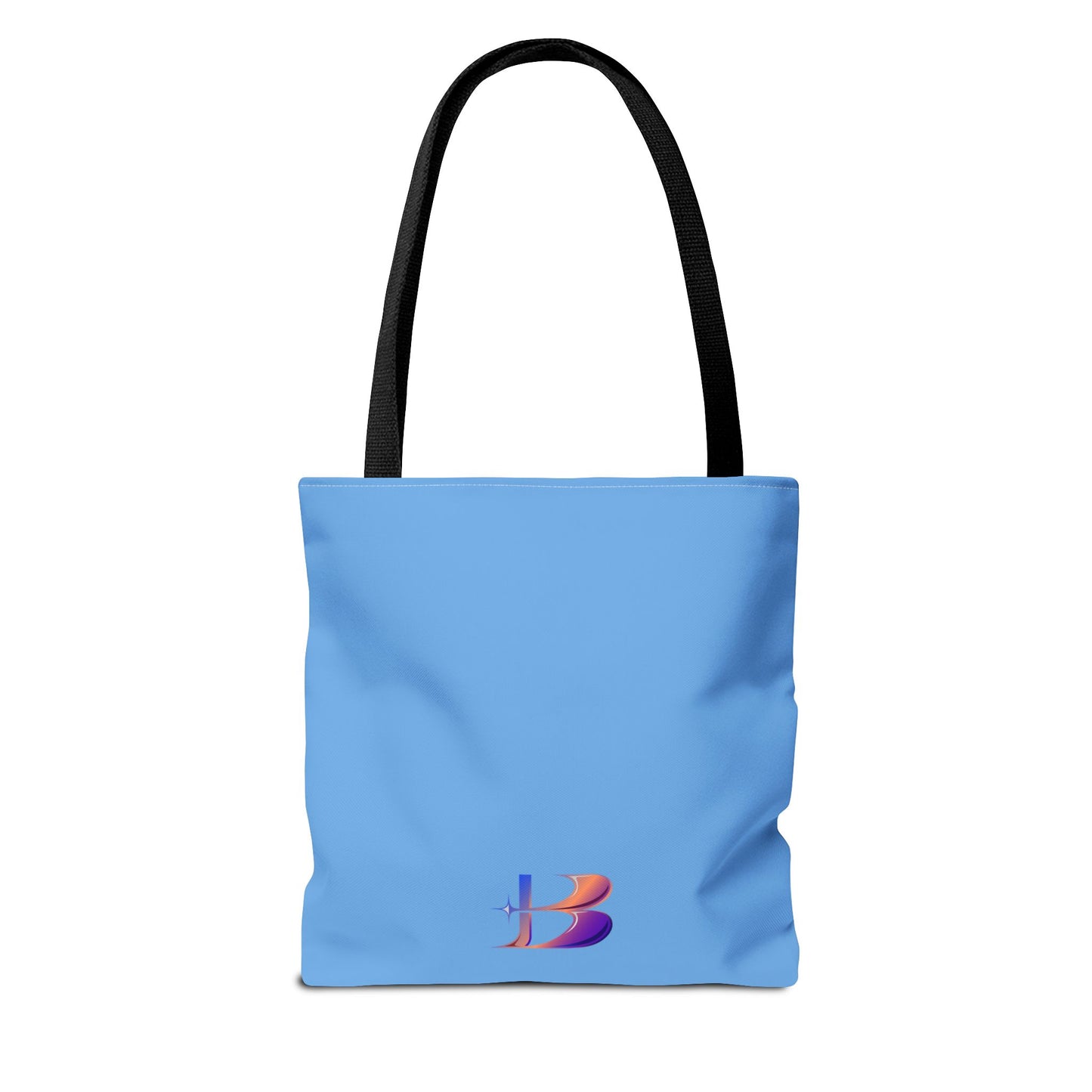 Heart Sunflower Tote Bag (Enchanted Exposures By Tammy Lyne) BLUE