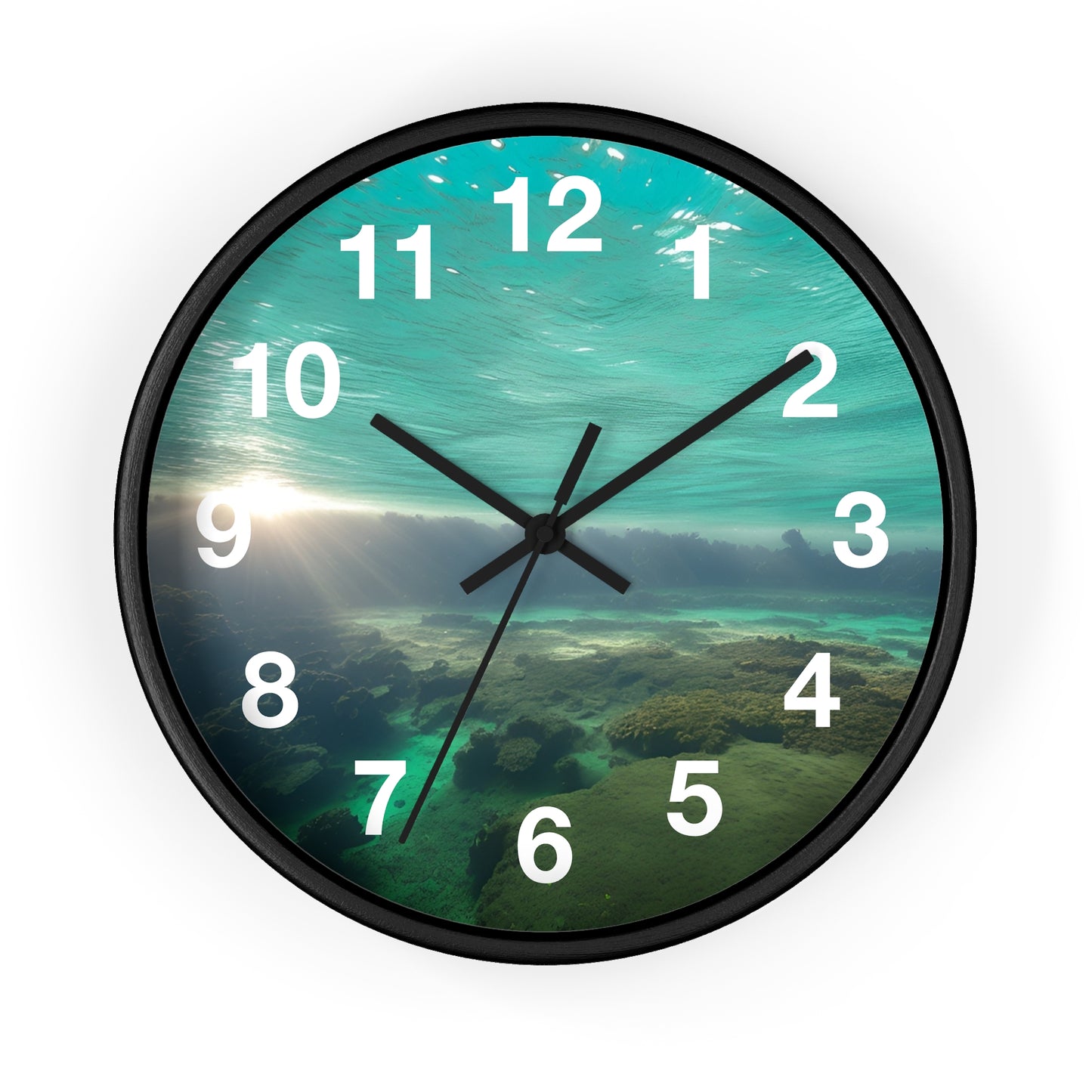 Under The Sea Wall Clock (Enchanted Exposures By Tammy Lyne)