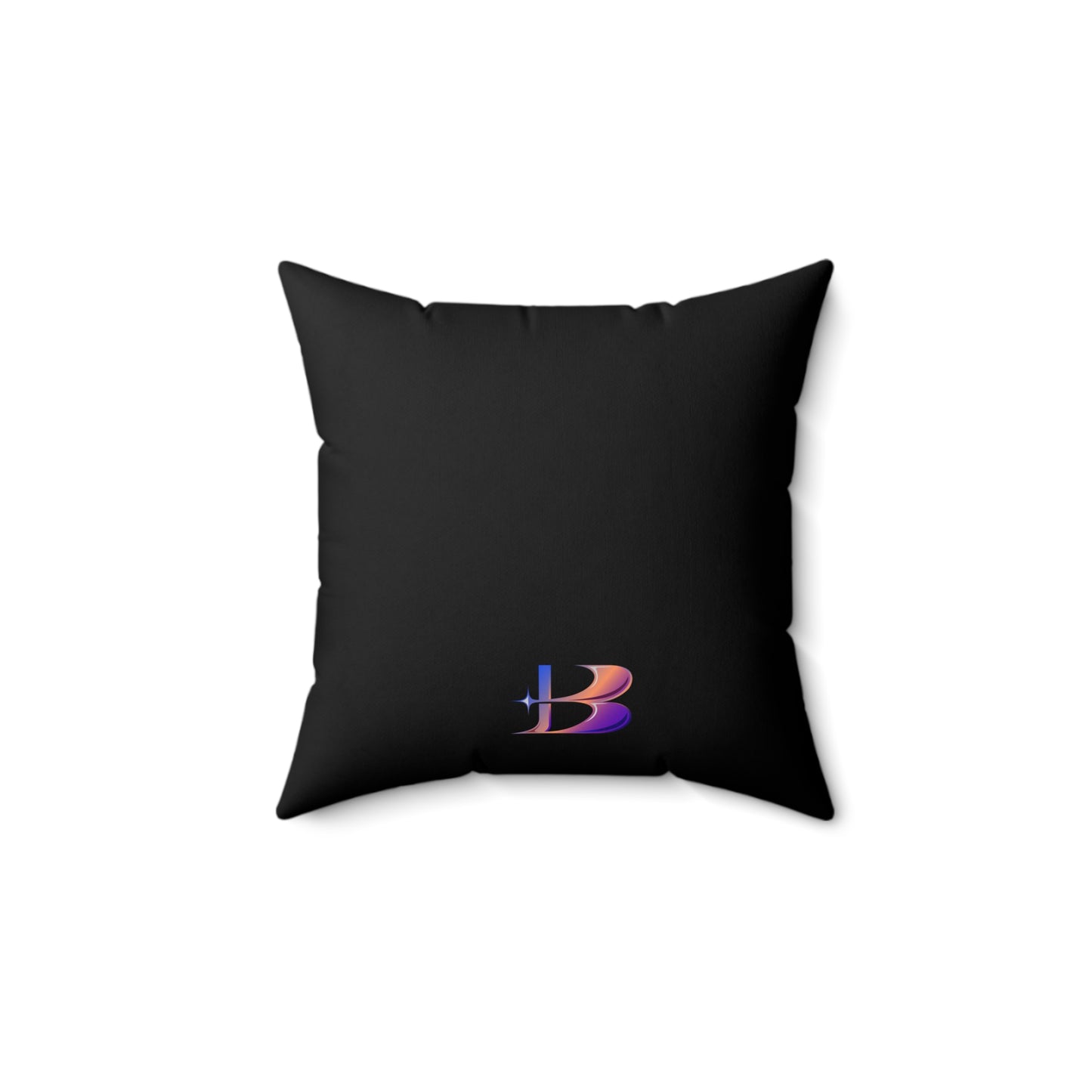 Gray Skies Polyester Square Pillow (SP Photography Collection) BLACK