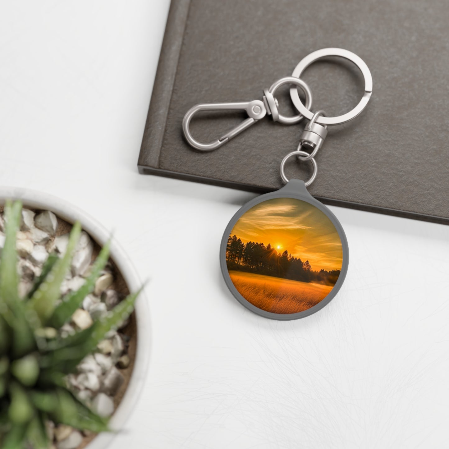 Field Sunset Key Ring (SP Photography Collection)