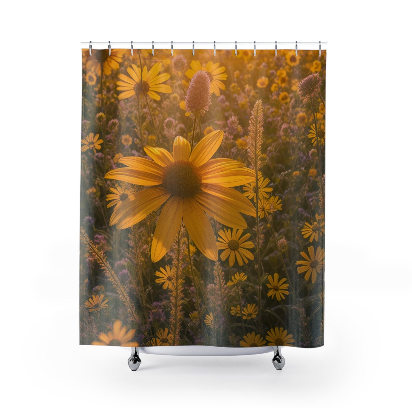 Narrow leaf Polyester Shower Curtain (SP Photography Collection)