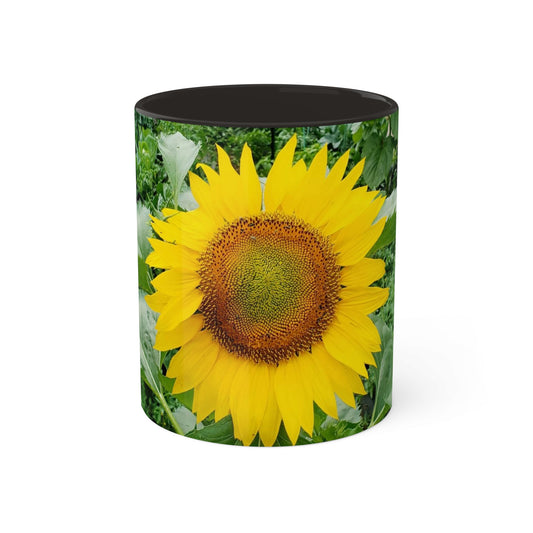 Yellow Sunflower Mug, 11oz (Enchanted Exposures By Tammy Lyne)