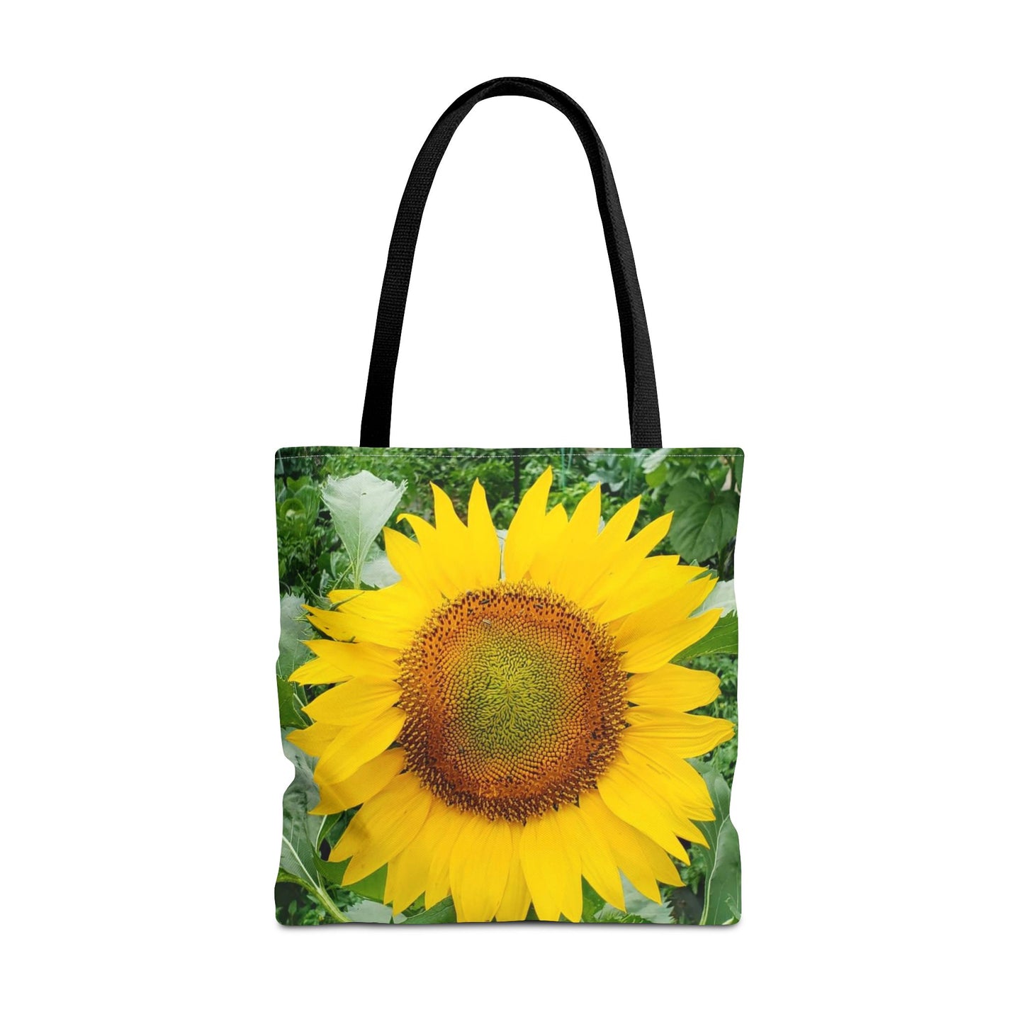 Bright Yellow Sunflower Butterfly Tote Bag (Enchanted Exposures By Tammy Lyne) GRAY