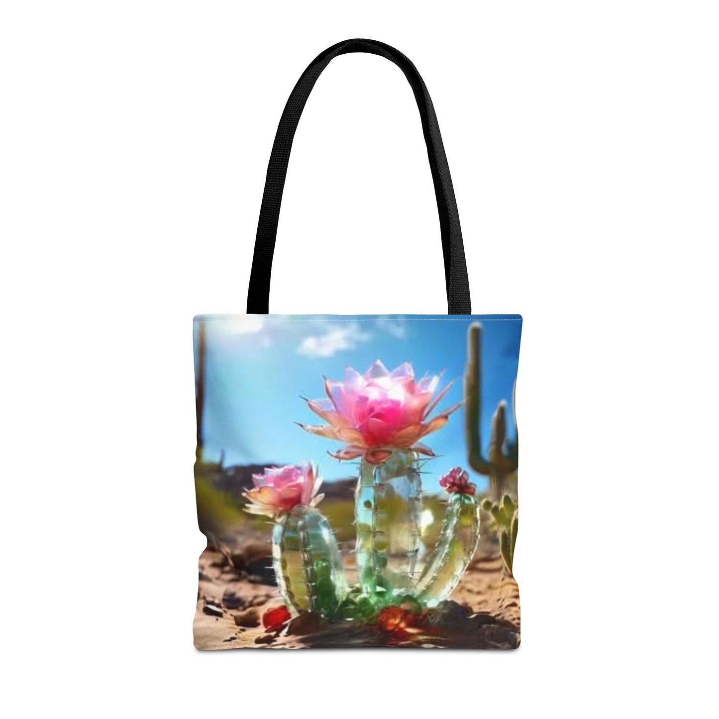 Cactus Tote Bag (aiB & J Collections) BLUE