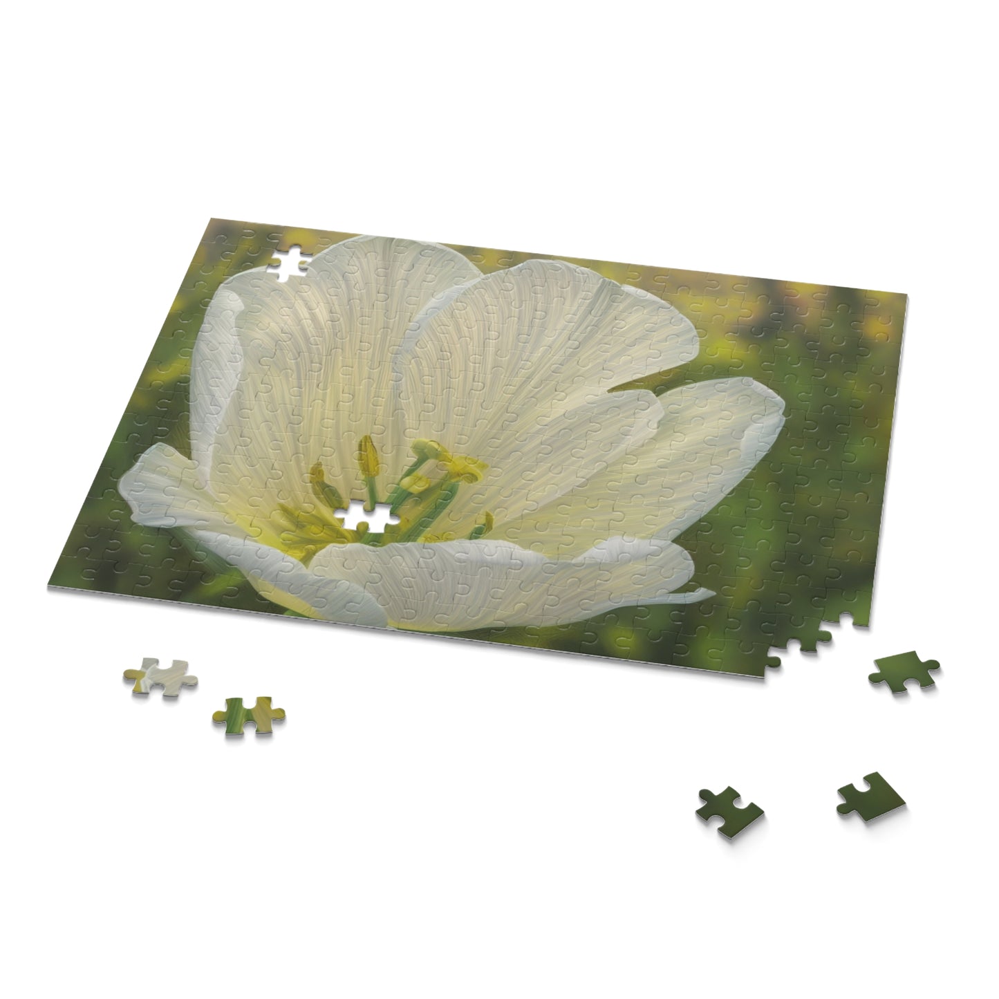 White Tulip Puzzle (SP Photography Collection) (120, 252, 500-Piece)